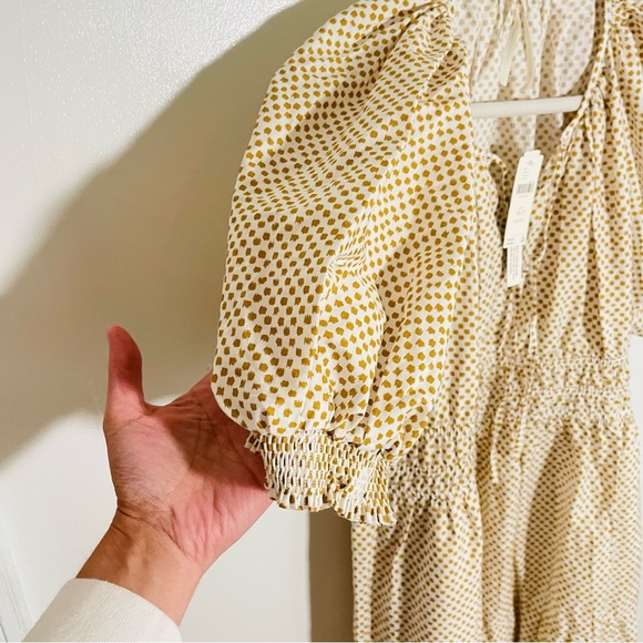 Anthropologie Somerset Maxi Dress Puff-Sleeve Edition Size XL Petite - Picture 10 of 11